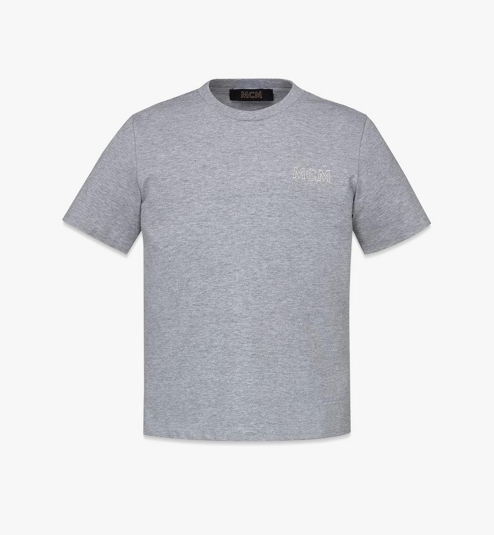 Unisex MCM Essentials Logo T-Shirt in Organic Cotton 1